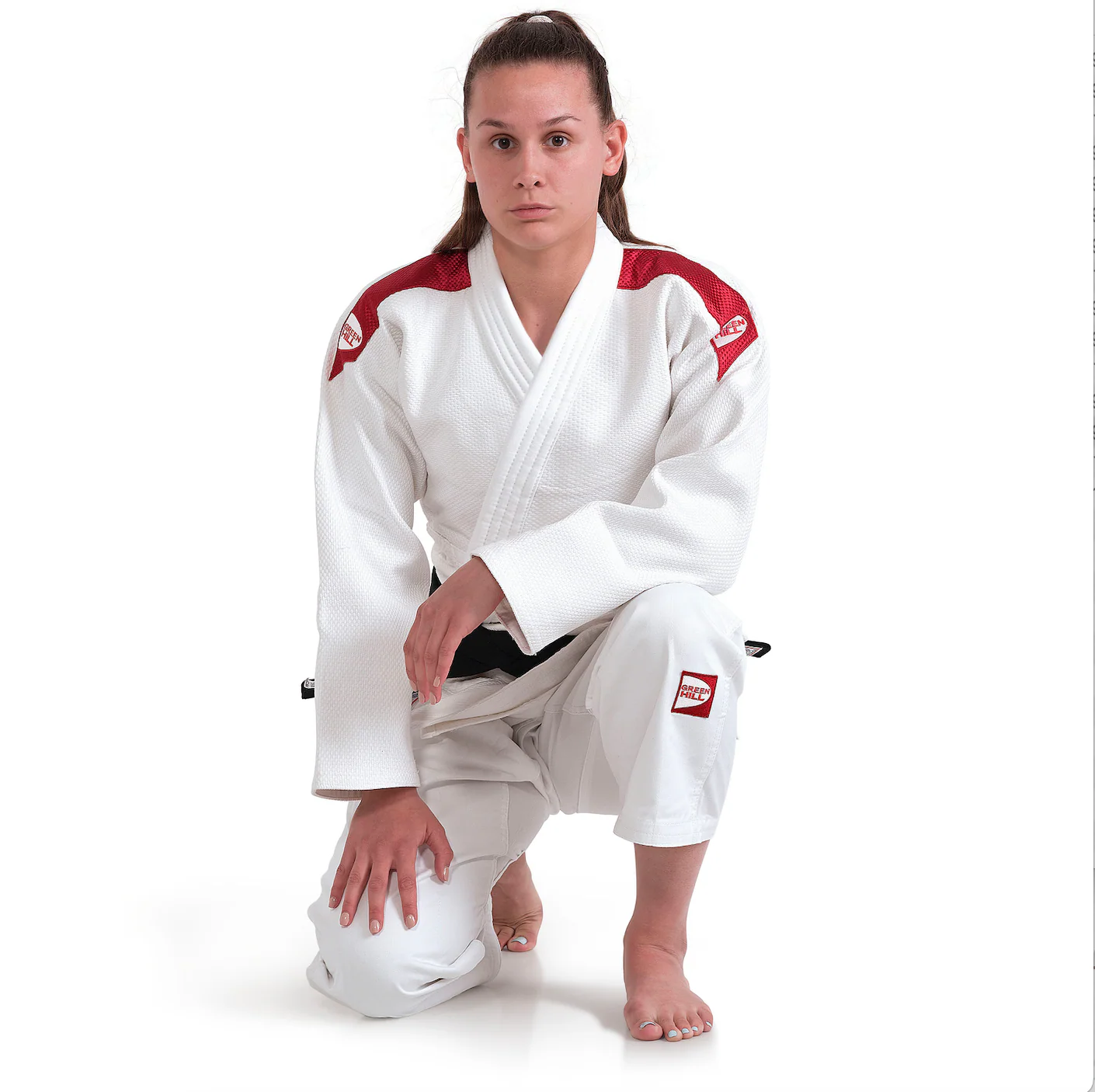 Judogi Professional IJF 750g/m2 Bianco con Banda Rules 2028 - Image 5