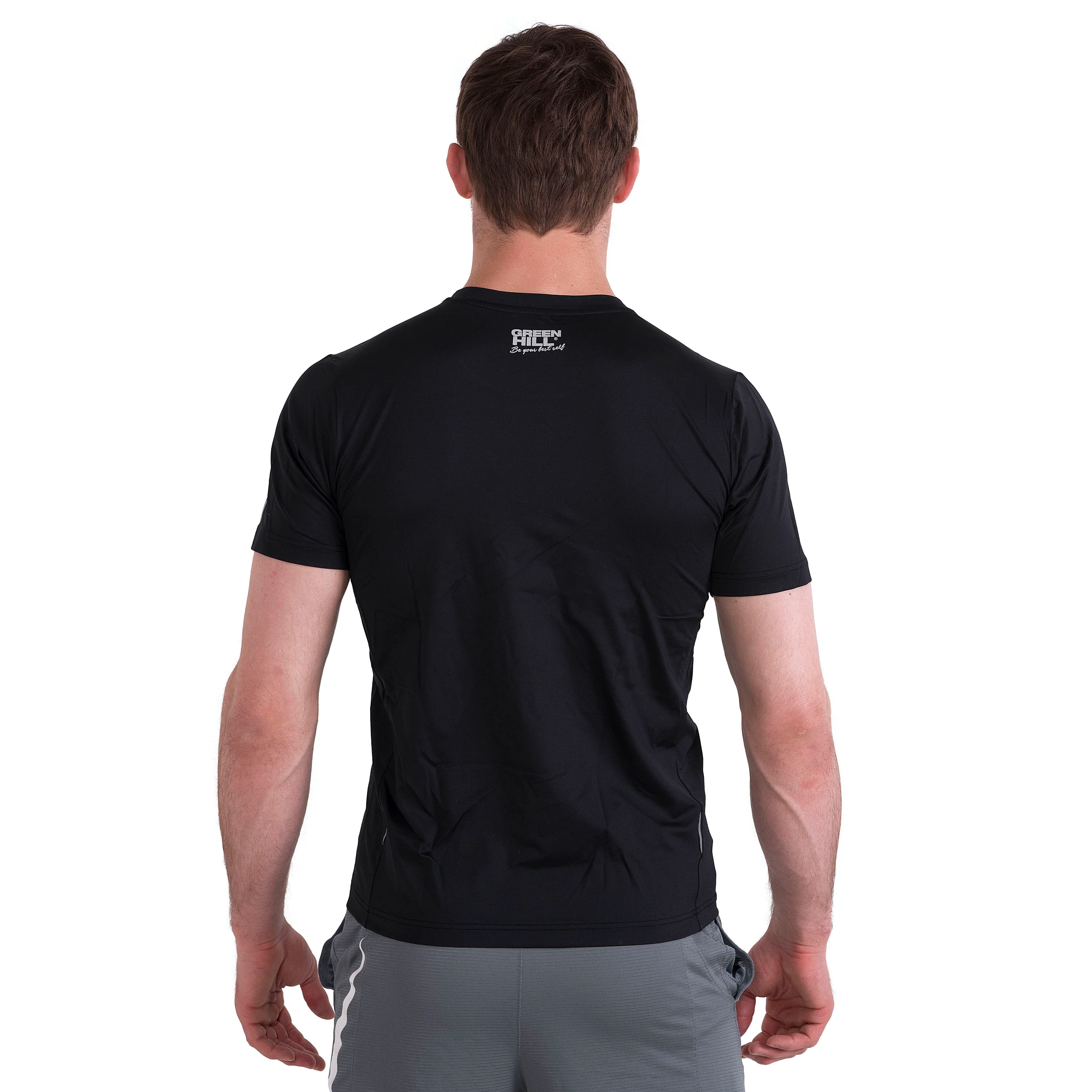 Maglia Dry Fit manica corta Uomo Nera - Image 3