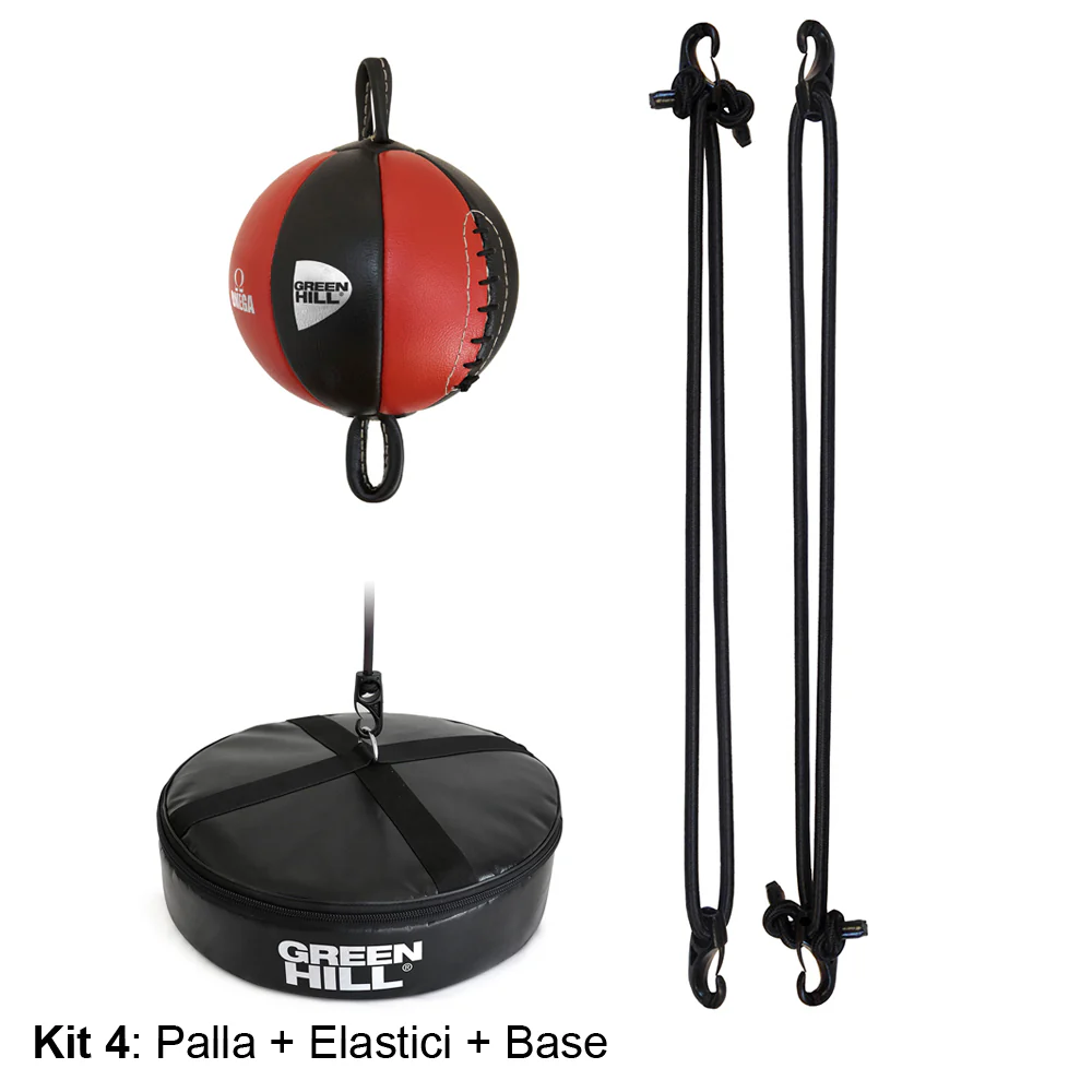 Palla tesa Omega con elastici e base