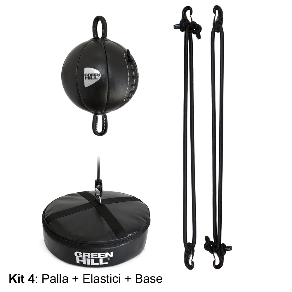 Palla tesa Omega con elastici e base - Image 2