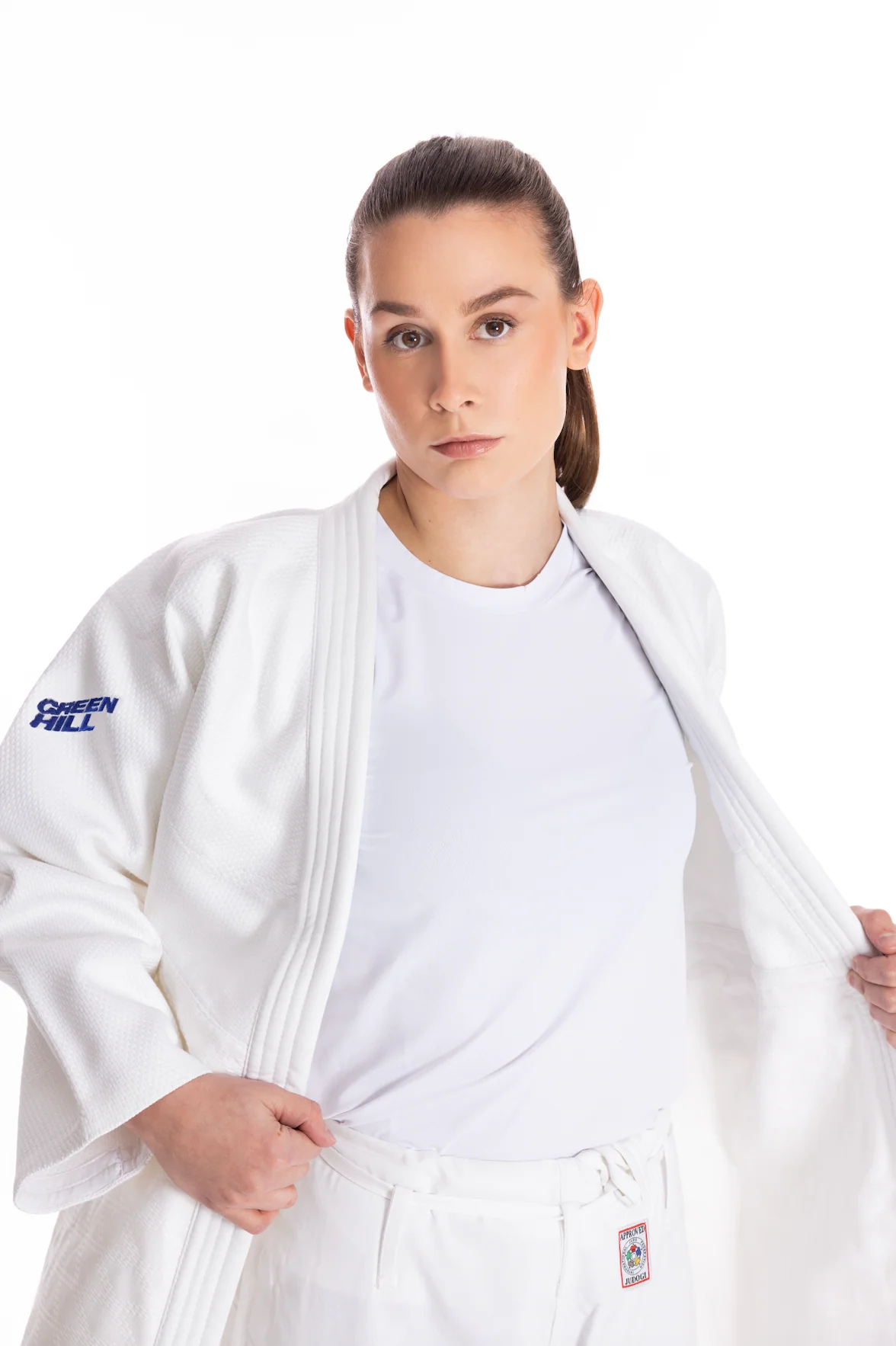 Judogi IJF 750g/m2 Bianco Rules 2028 - Image 3